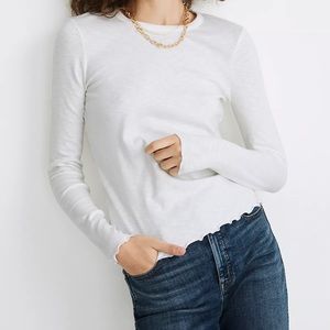 Madewell Long-Sleeve Baby Tee